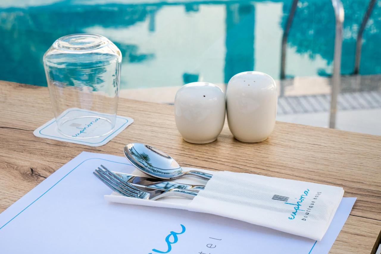 Euphoria Boutique Hotel Chrisi Ammoudia Esterno foto